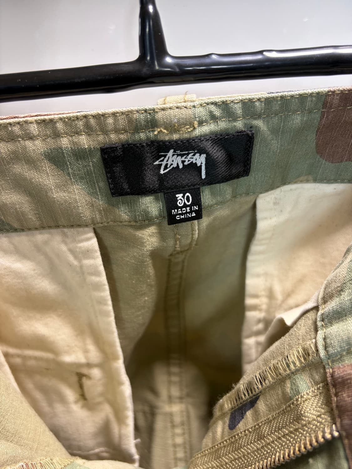 스투시 립스탑 서플러스 카모 카고 팬츠 30 상품이미지3