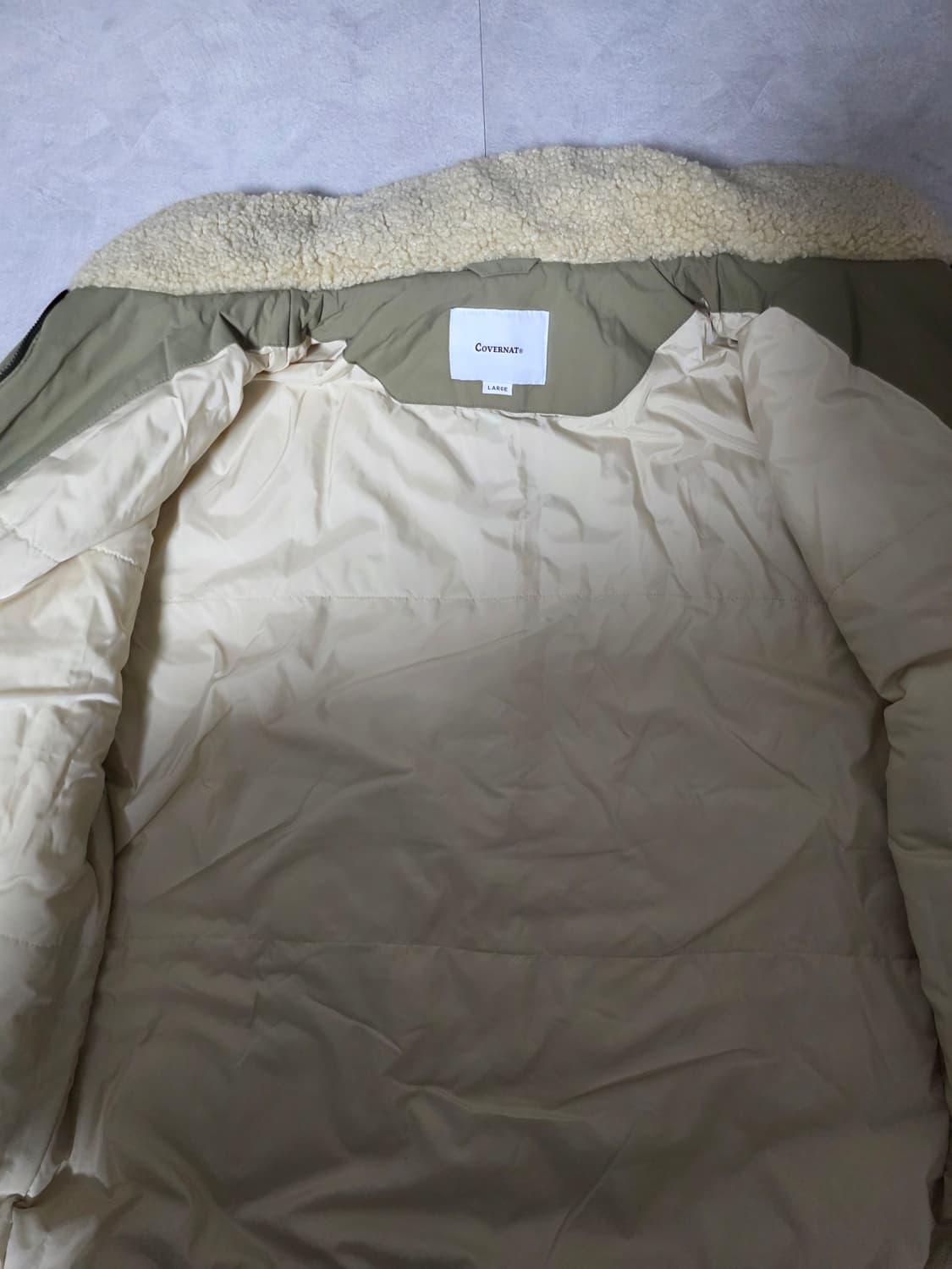 커버낫 양털 후리스 플리스 자켓 L 🎅 (남녀공용) 상품이미지2