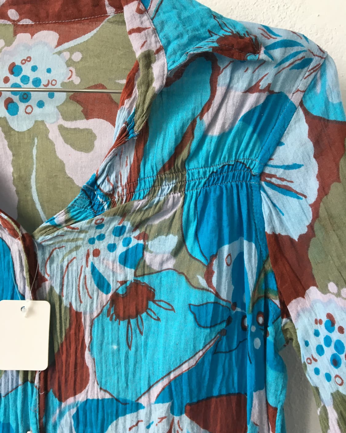 Pattern pleats shirt 상품이미지5