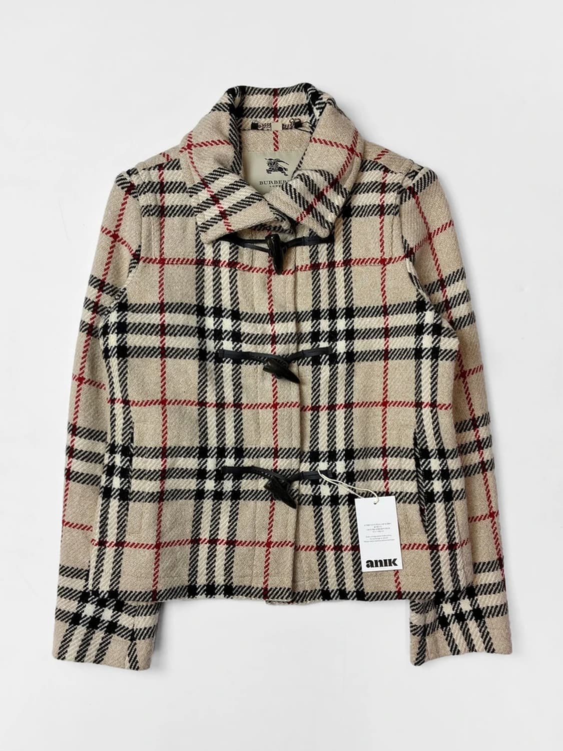 버버리 런던 00's 노바체크 램스울 자켓 PN5604    상품이미지1