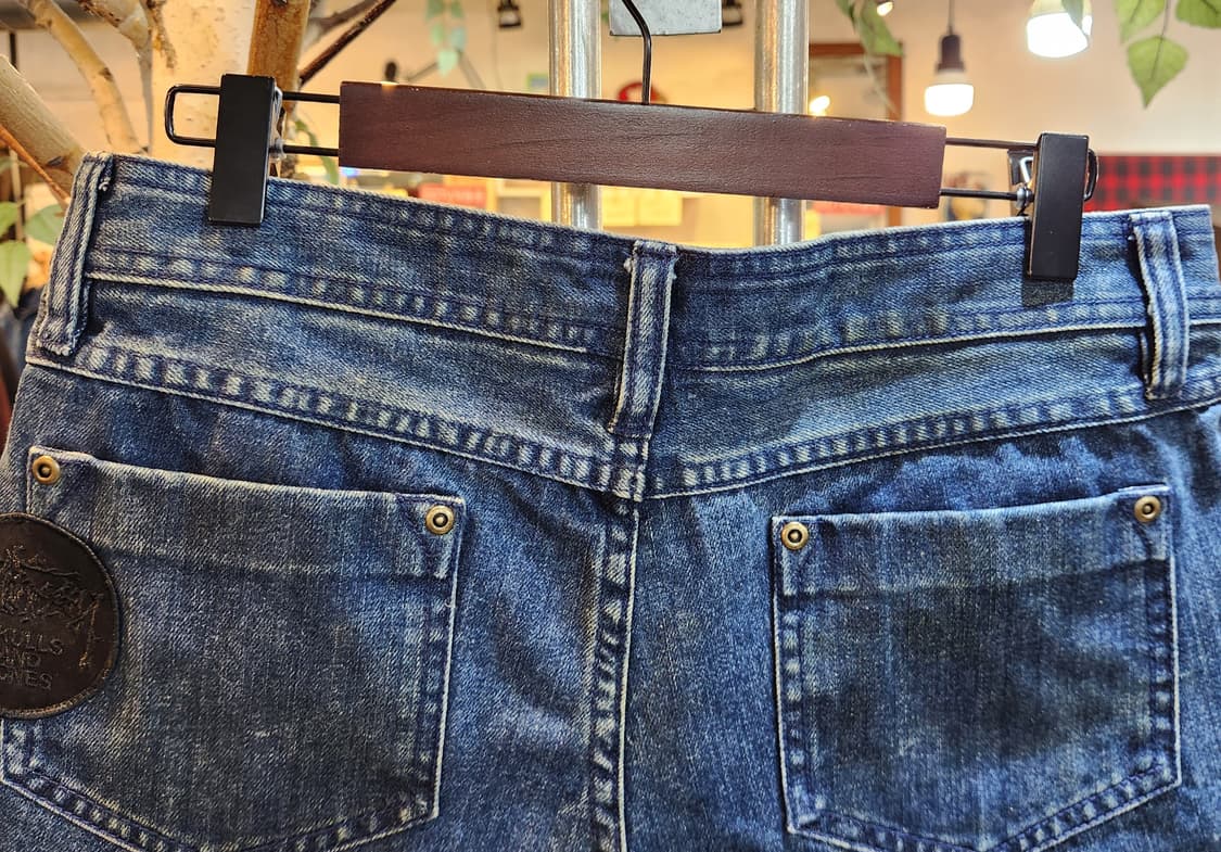 새제품 STUSSY 스투시 제펜 데님 반바지 상품이미지6