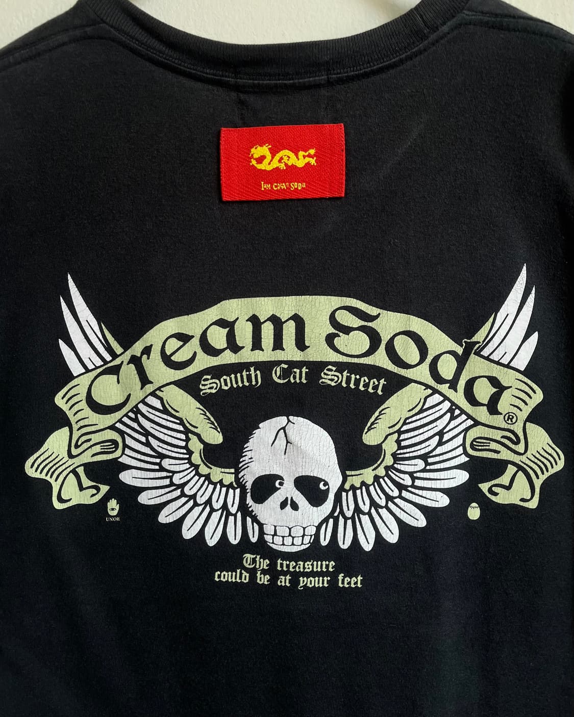 CREAM SODA Vintage Wings Skull T-Shirt 상품이미지9