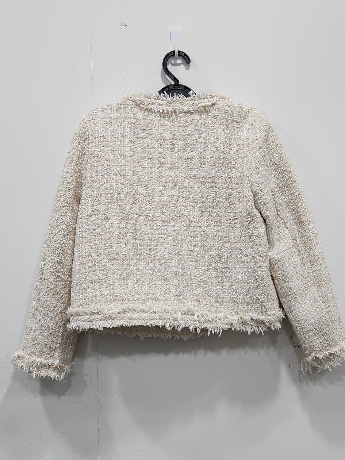 [F] 트위드 자켓 아이보리 여성 F사이즈 상품이미지2