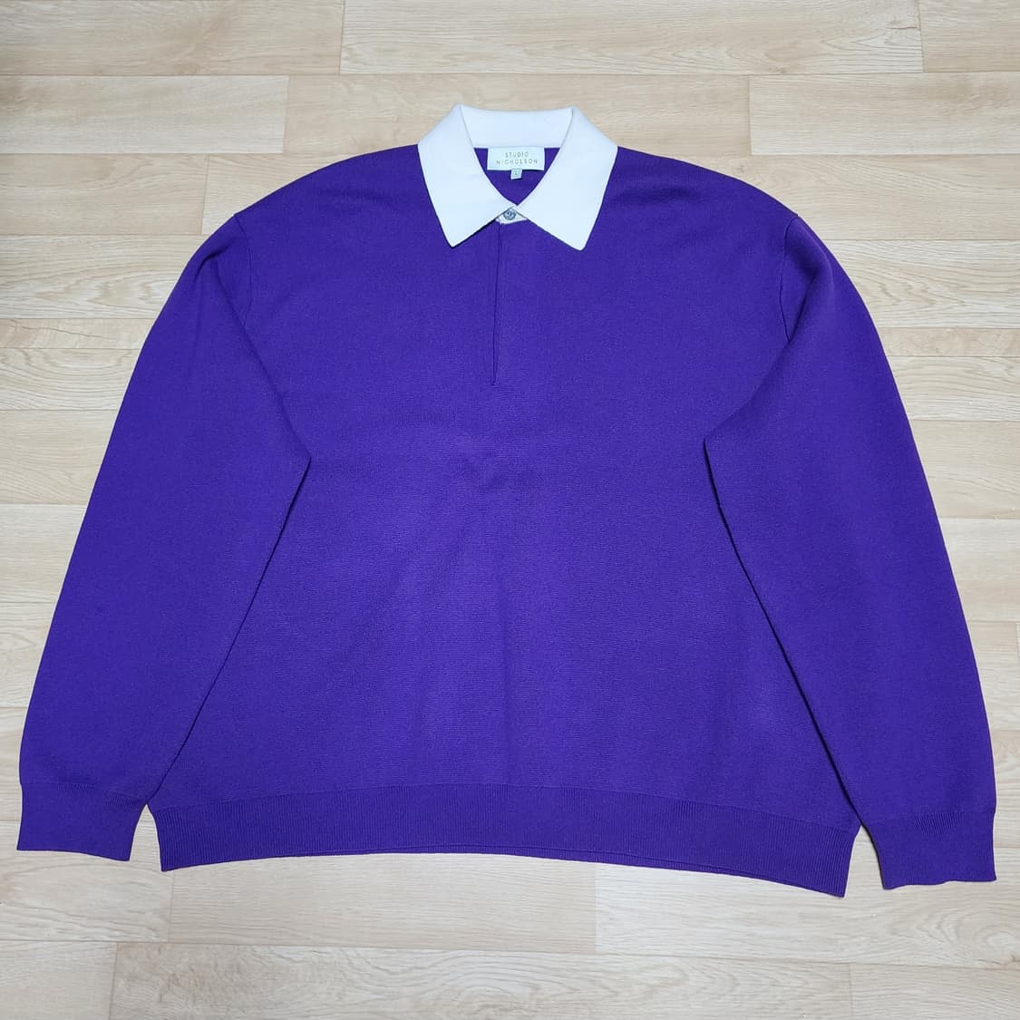 [L] 스튜디오 니콜슨 / 필드 니트 퍼플 상품이미지4