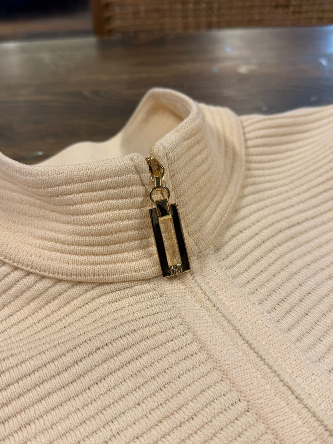 센존 니트집업 여성55-66 상품이미지8