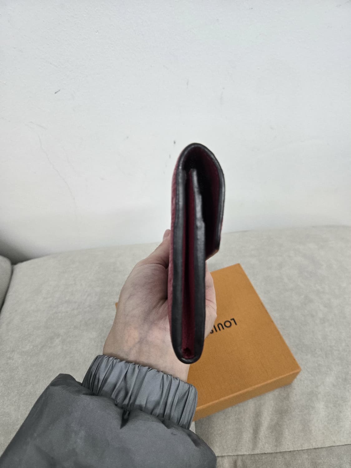 [보증서 정품]루이비통 사라 장지갑 상품이미지3