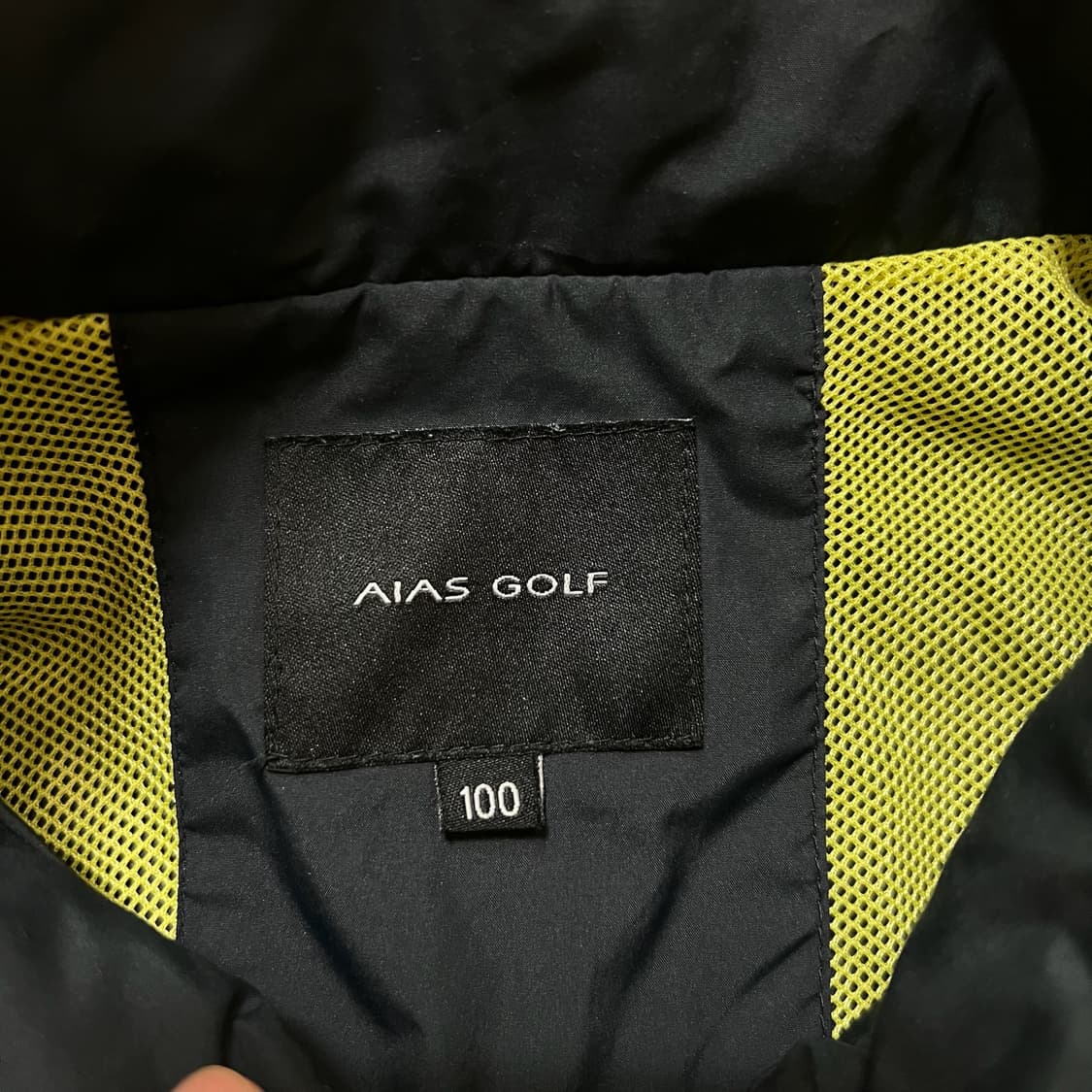 아이아스 남성 골프웨어 바람막이 자켓 L/100  상품이미지5