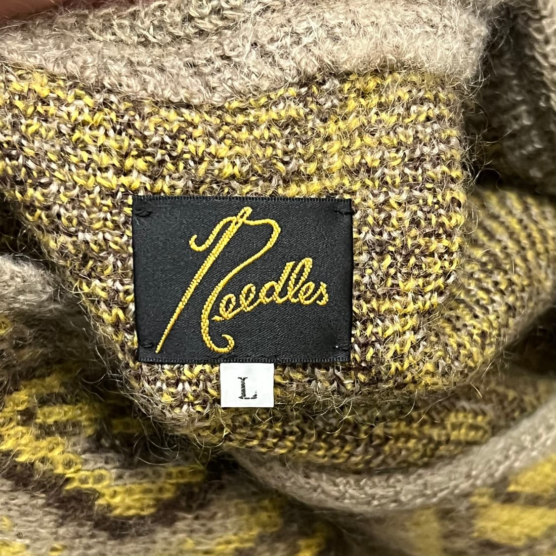  니들스 지오매트릭 모헤어 가디건 y15553 상품이미지6