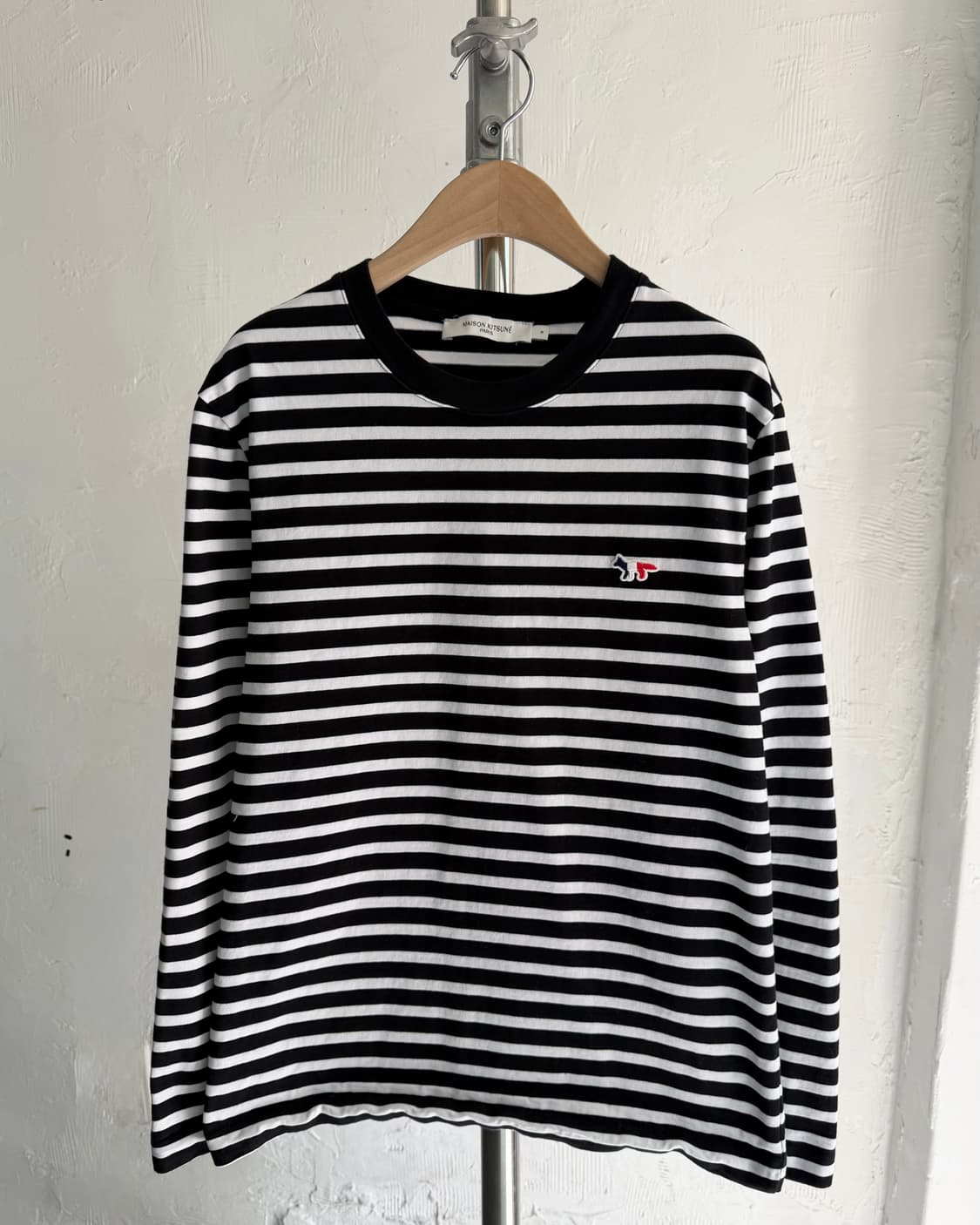 Maison Kitsune 메종키츠네 트리컬러폭스 단가라 슬리브 상품이미지3