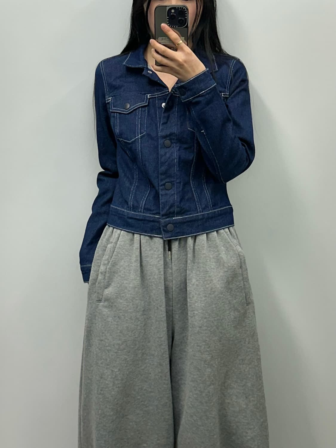 캘빈클라인 인디고 스티치 데님 자켓 상품이미지1