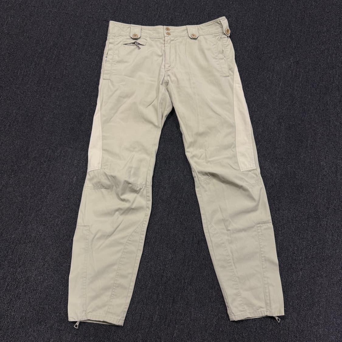 드리스반노튼 사이드지퍼 코튼 팬츠 상품이미지1