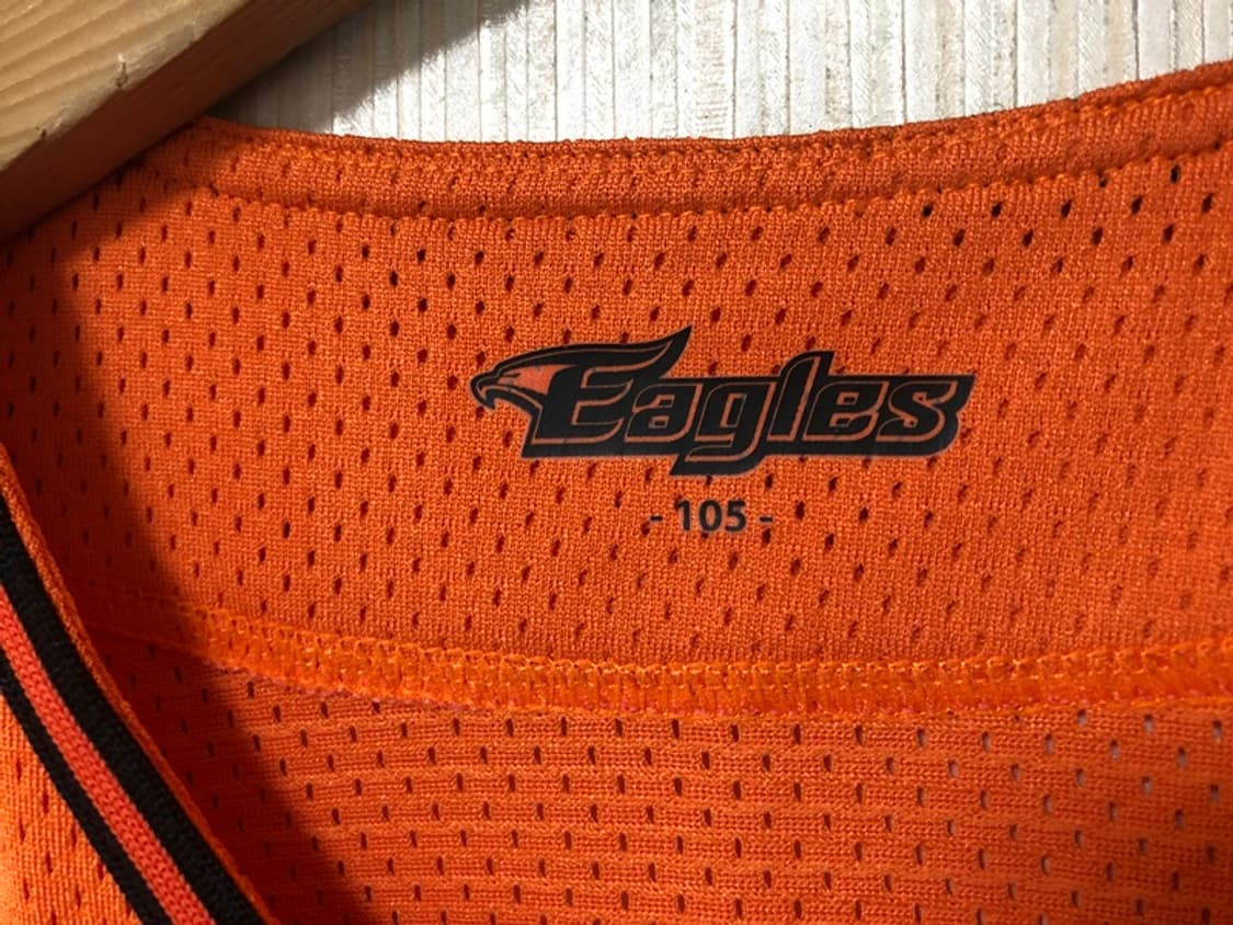 KBO 한화이글스 오렌지 홈유니폼/져지 105 상품이미지4