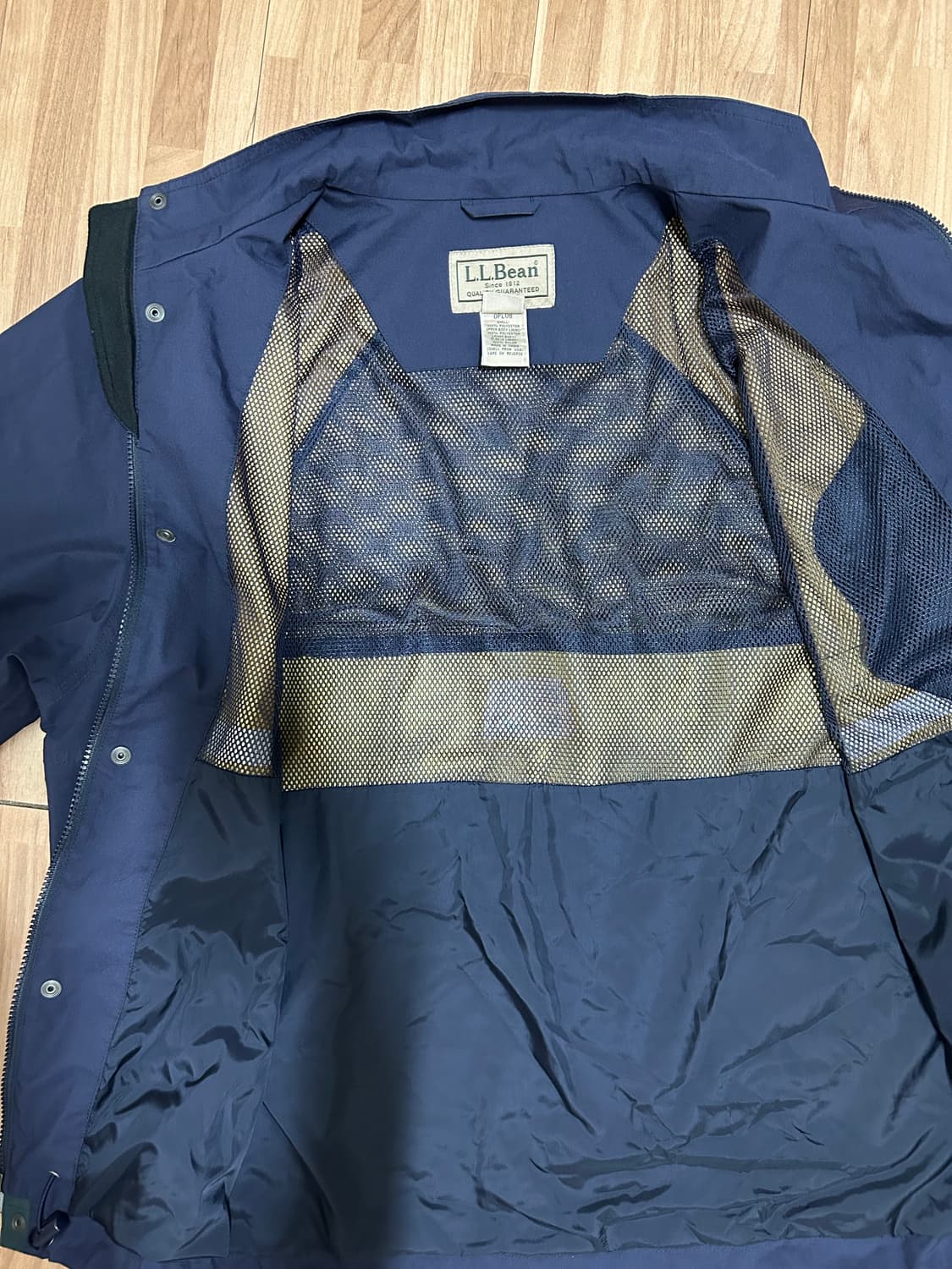 빈티지 엘엘빈 고어텍스 자켓 네이비 상품이미지8