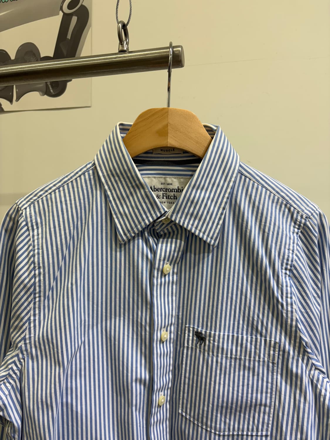 ABERCROMBIE & Fitch 스트라이프 셔츠 상품이미지2