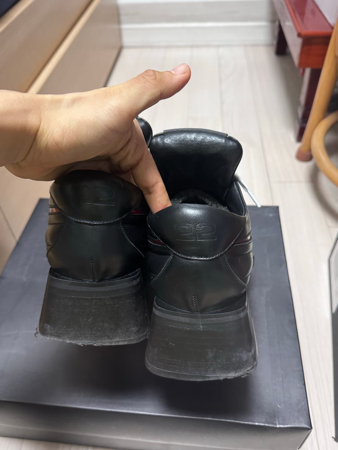 후망 아모스 BK 스니커즈 상품이미지4