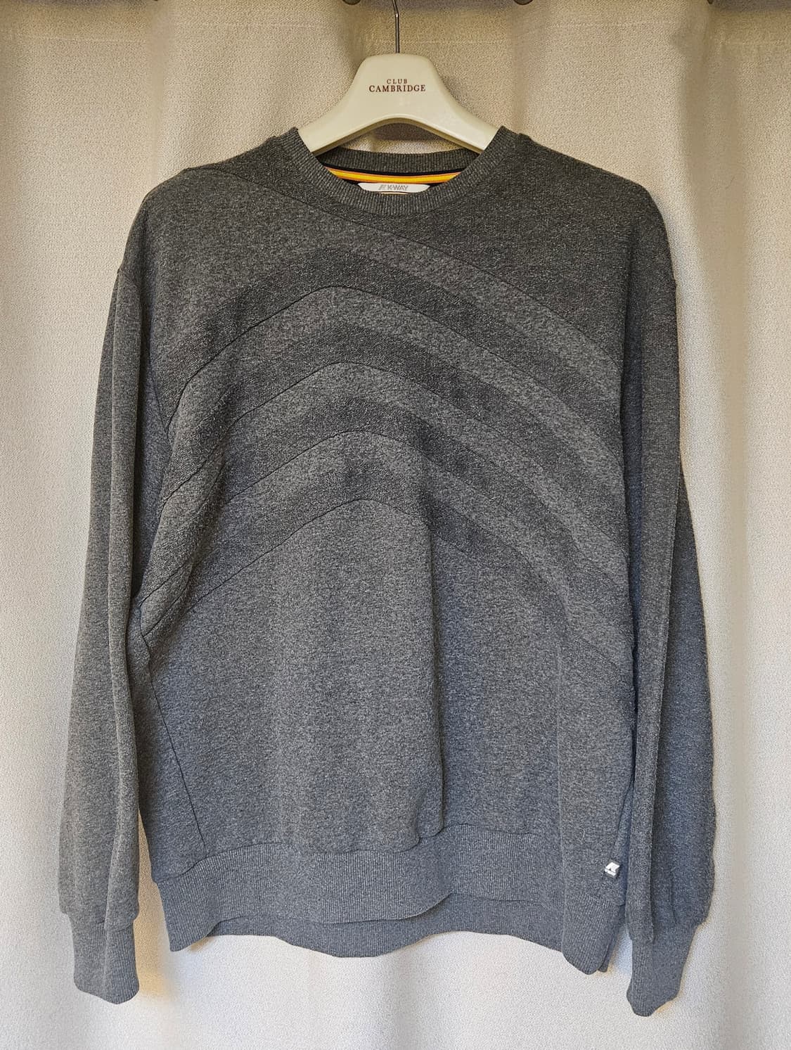 K-WAY(까웨) 빅로고 맨투맨(2XL) 상품이미지1