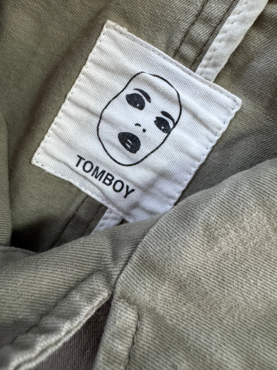 여성 톰보이 Tomboy 야상 자켓 M 빈티지 카키 상품이미지3