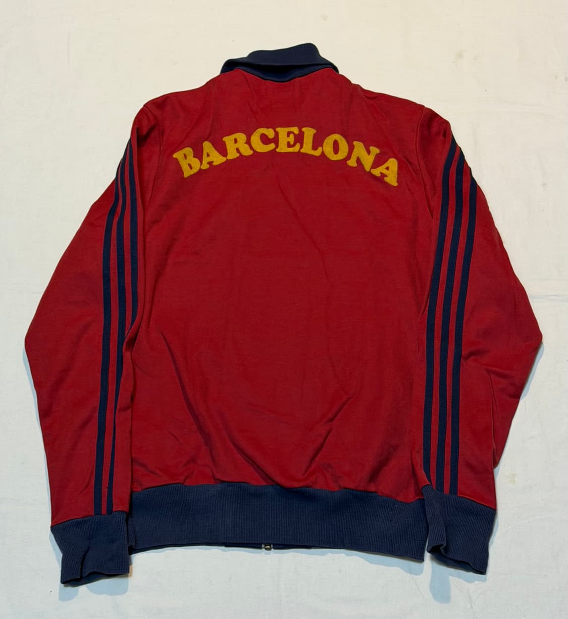00s 아디다스 대장급 바르셀로나 버건디 트랙탑 져지 상품이미지3