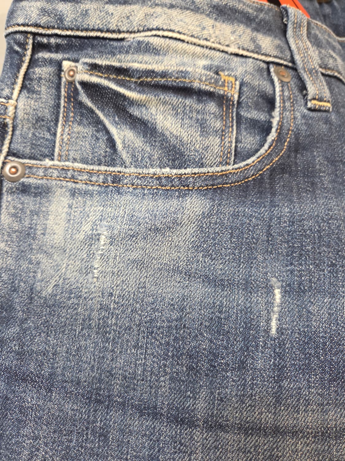 G-Star Raw 블루 데님 청바지(W33/L32) 상품이미지4