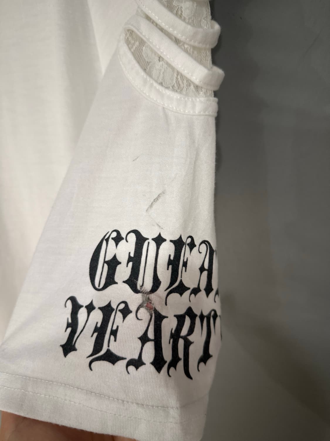 Dig deep wings detail off-shoulder top 상품이미지8
