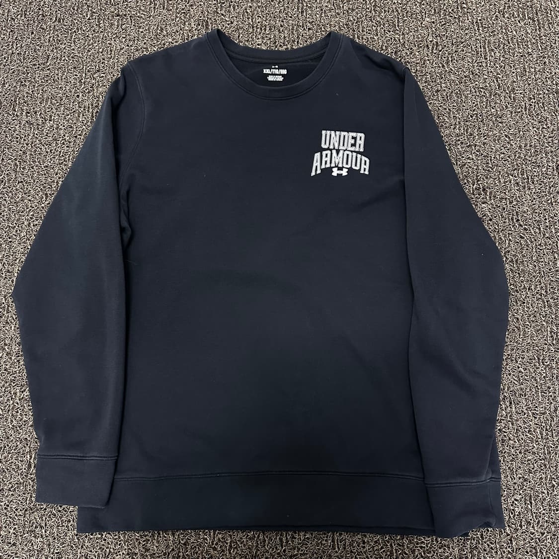 언더아머 맨투맨 블랙 2XL 상품이미지1