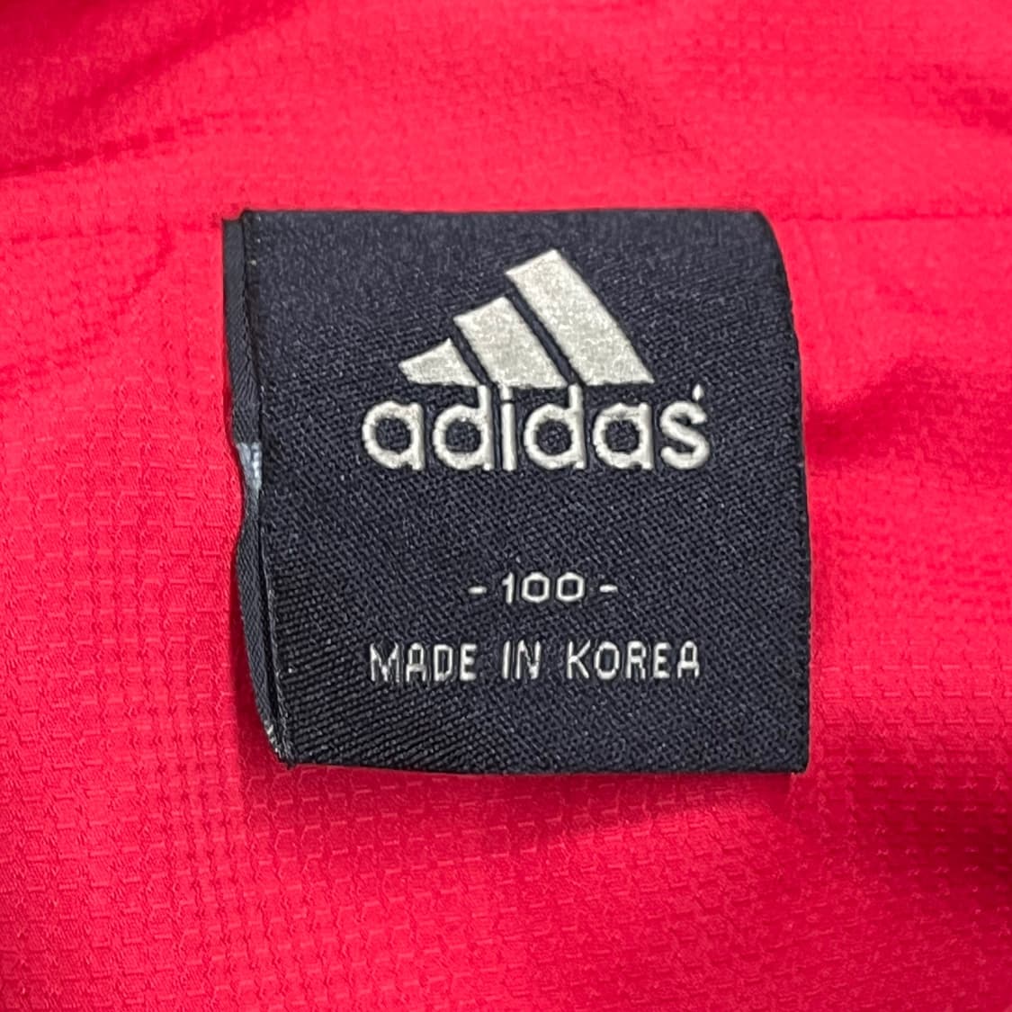 [정품/100] 아디다스 삼선 트랙 자켓 레드 b16 상품이미지5