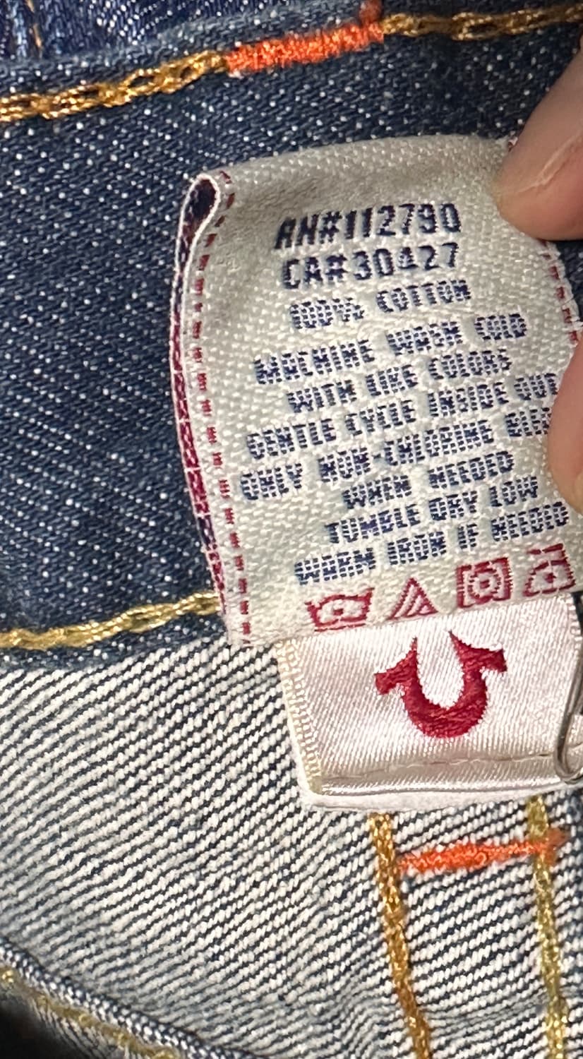 미사용 새상품/USA제] 트루릴리전 빌리 빅티(BILLY BIG T) 상품이미지8