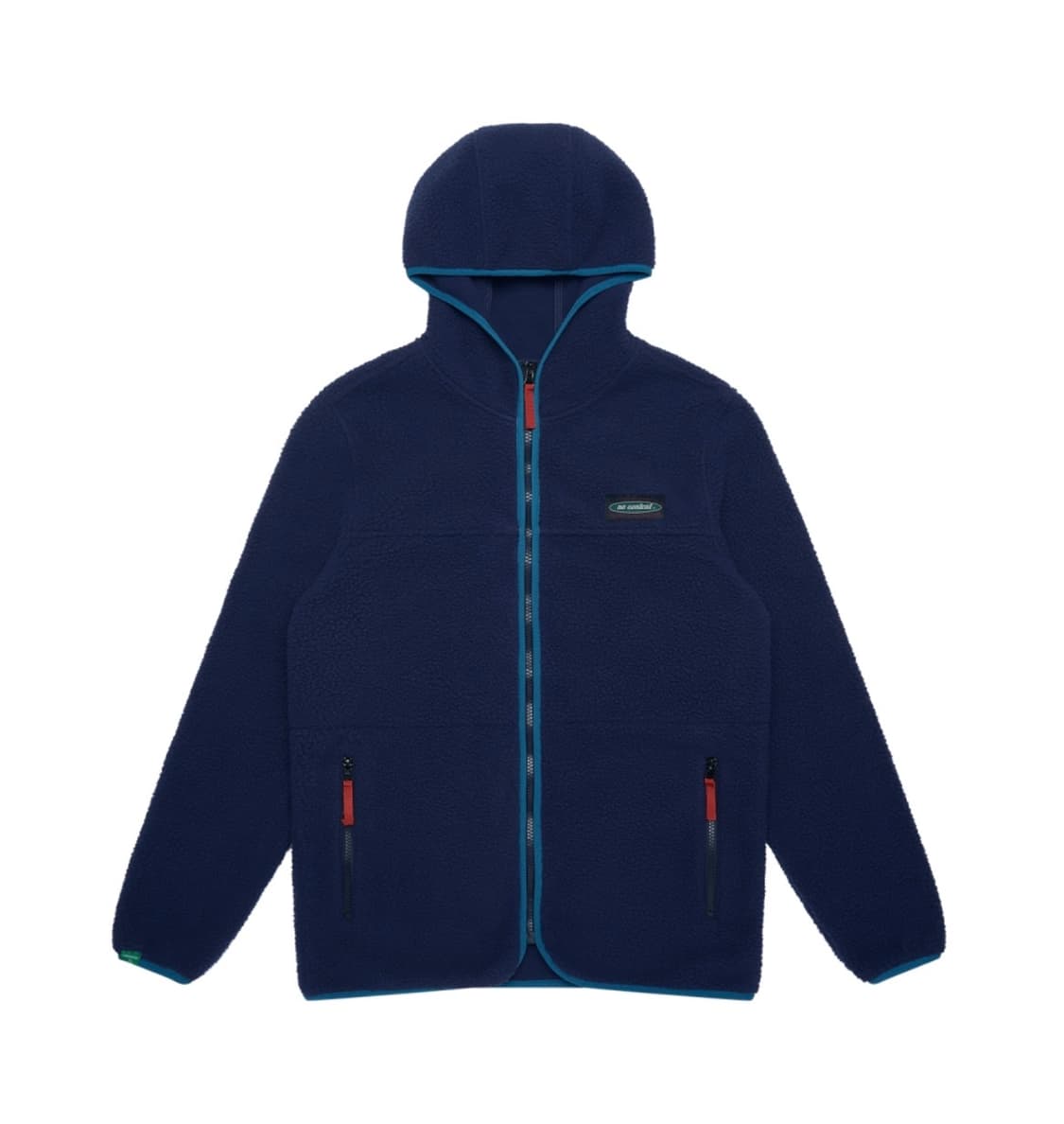 노컨텐츠 데일리 플리스 집업 _ 네이비 블루 상품이미지1