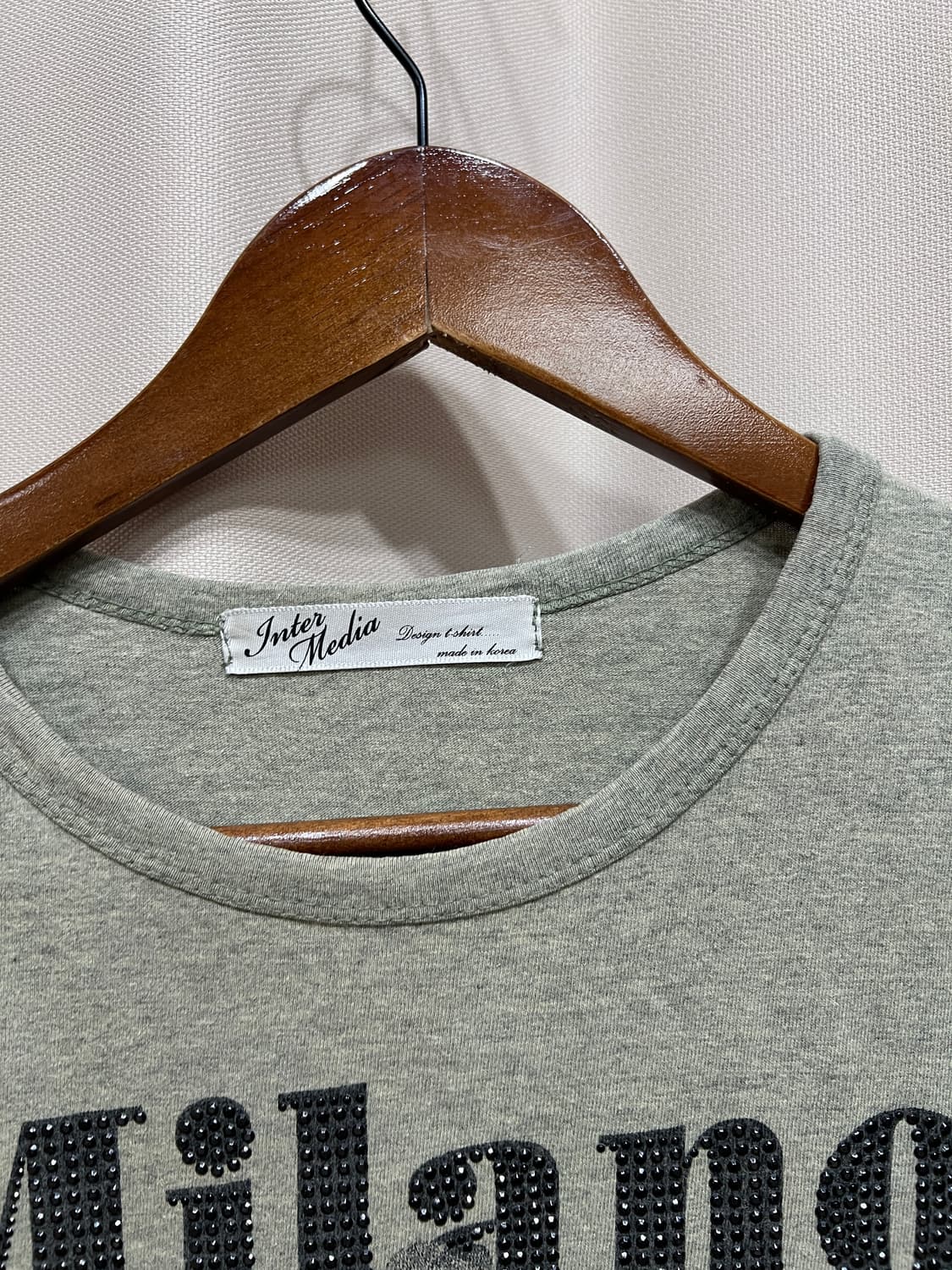 빈티지 스터드 프린팅 롱 슬리브  상품이미지4