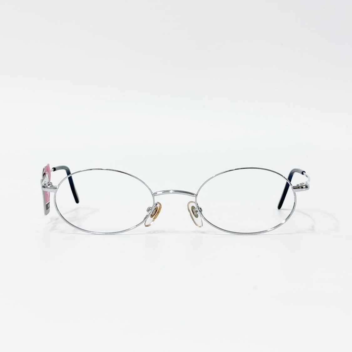 TOP 실버 오벌 데드스탁 빈티지안경 상품이미지1
