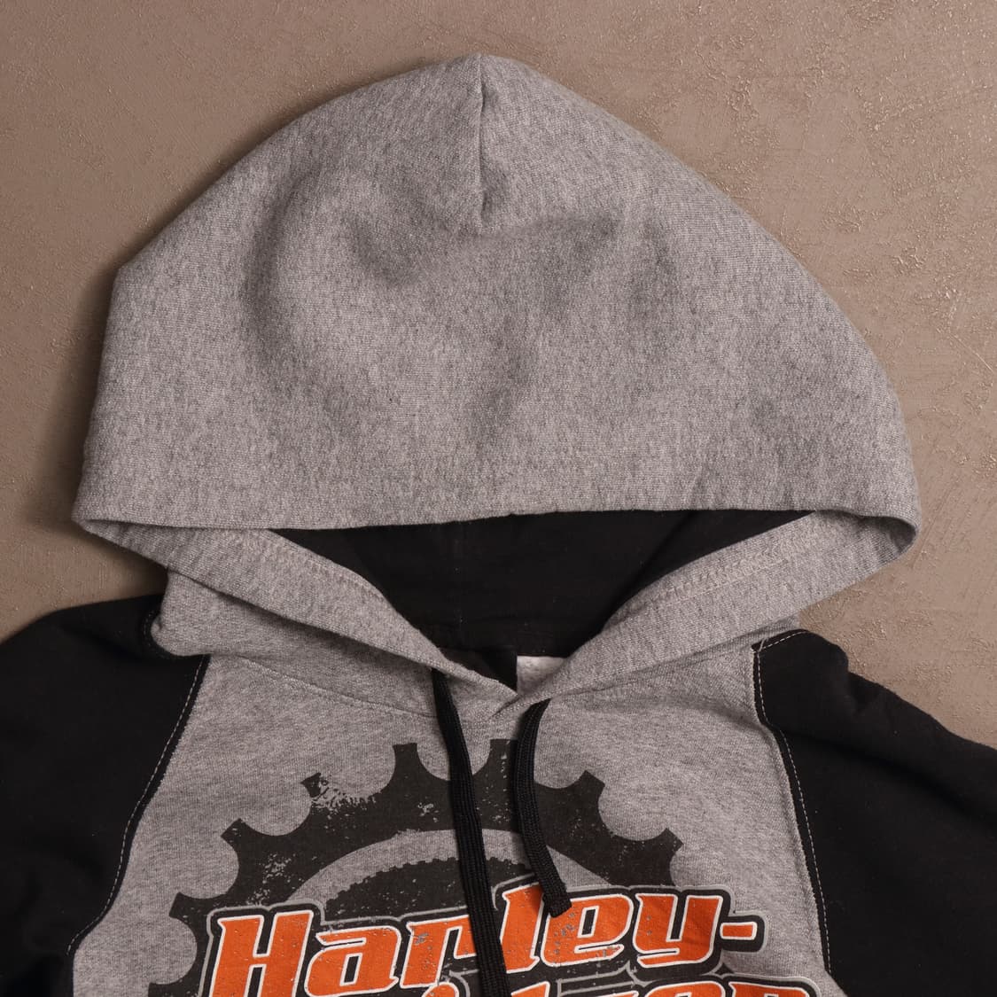 할리데이비슨 프린팅 나그랑 후드티 A1383 상품이미지2