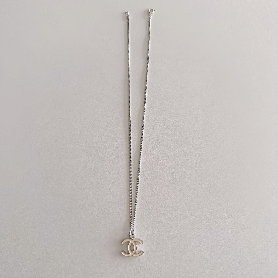 빈티지 샤넬 CC 목걸이 아이보리 [감정서 포함] 상품이미지8
