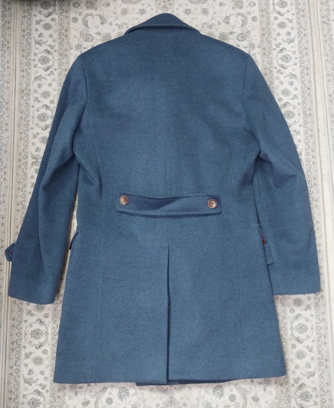 parrish 테일러메이드 블루 더블 브레스트 피코트 상품이미지5