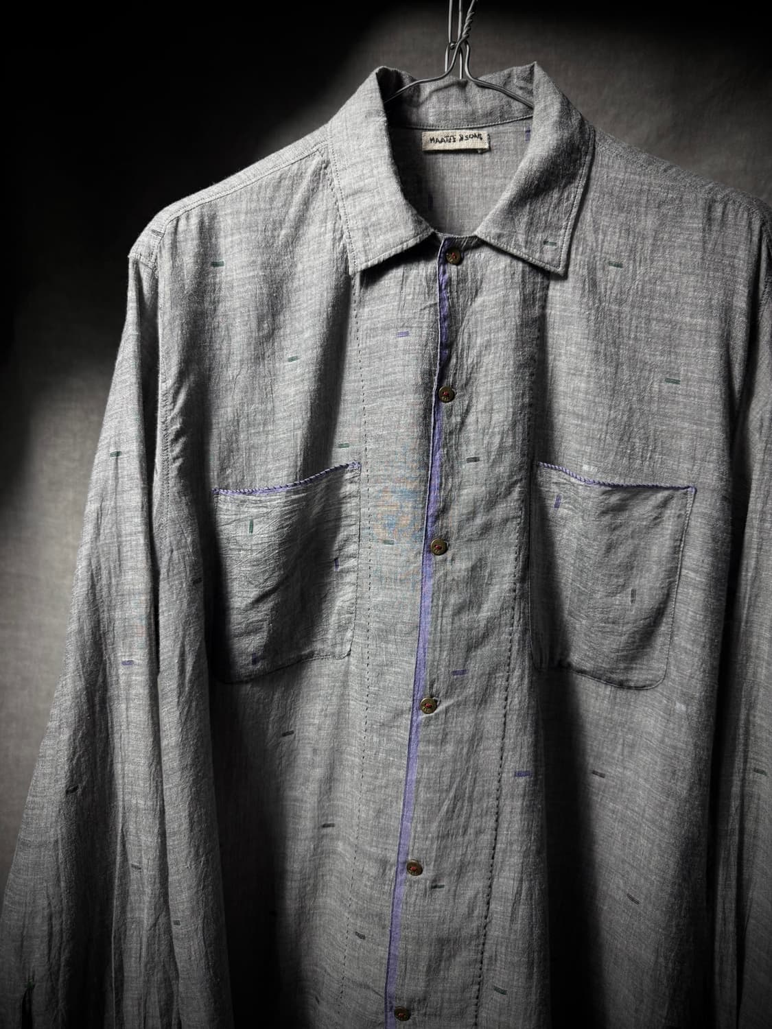 MAATEE&SONS 25SS Handstitch Shirt 상품이미지4
