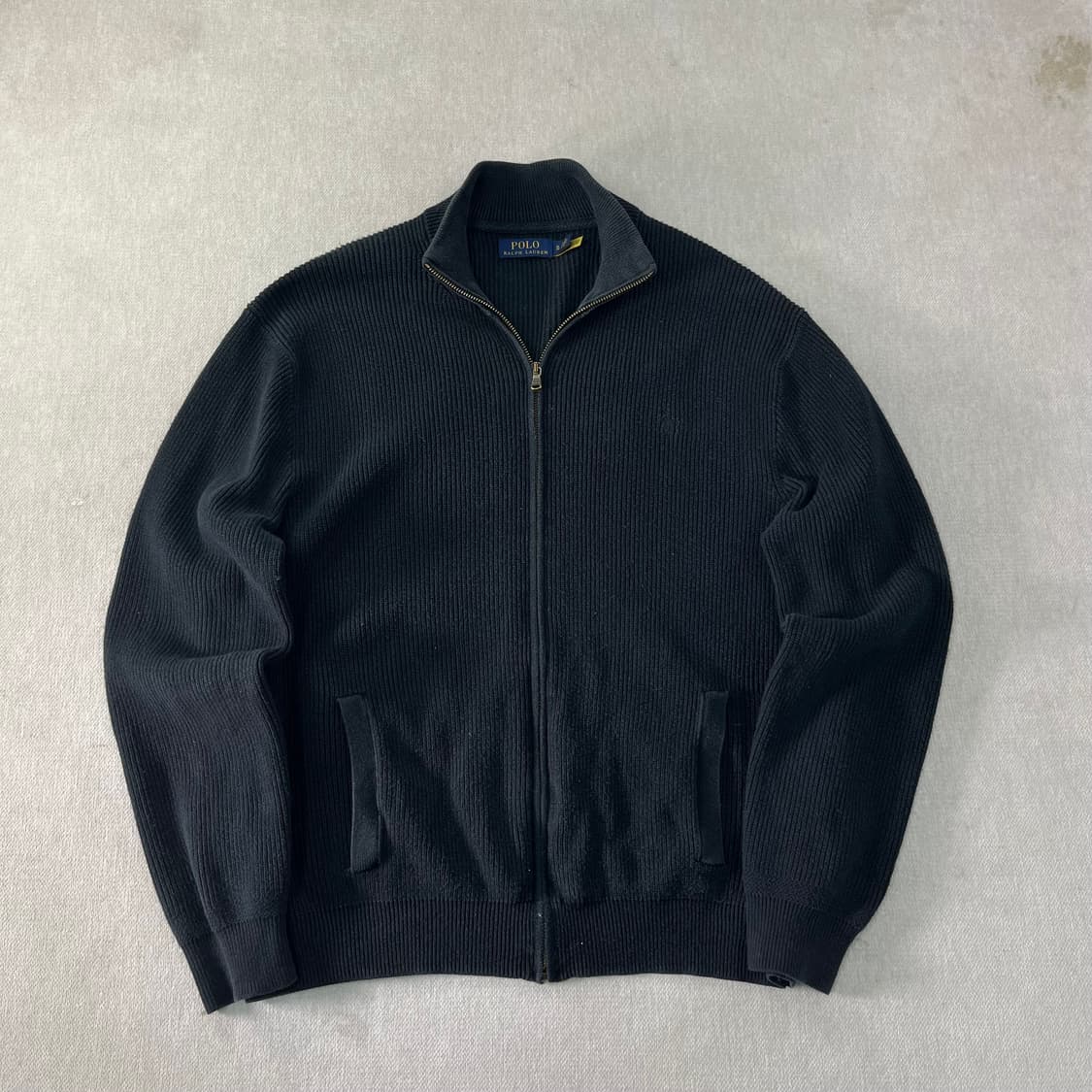 105 폴로랄프로렌 신형라벨 블랙포니 니트집업  상품이미지1