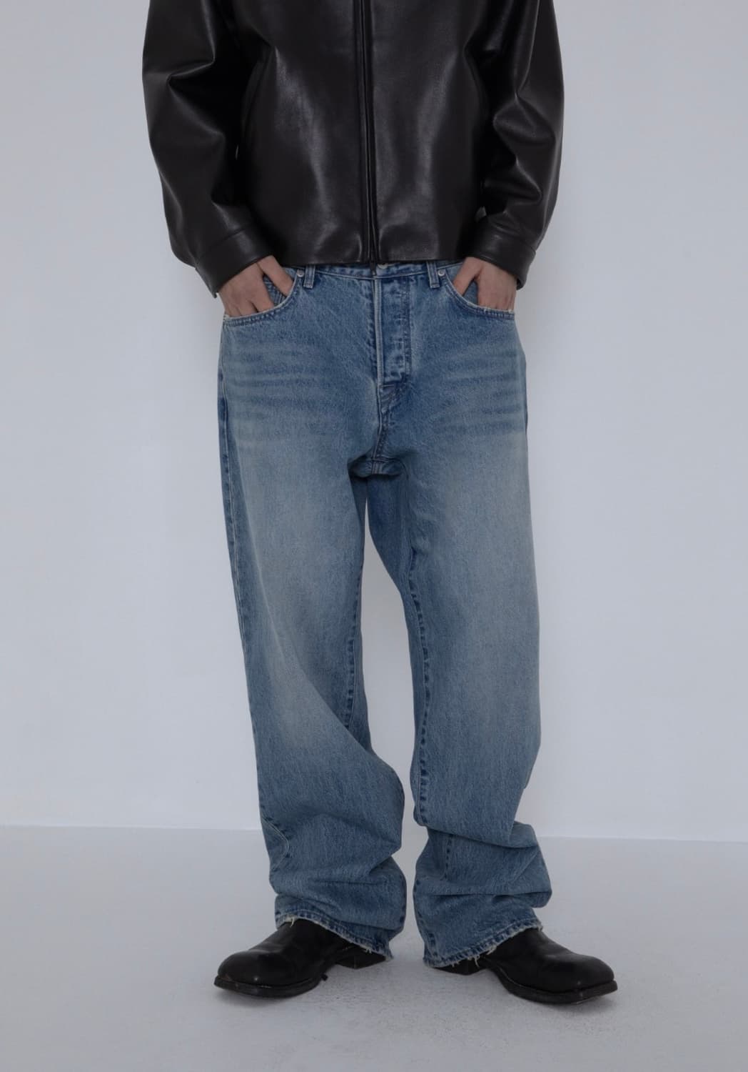 INNIR 이니어 253 OVERSIZED DENIM JEANS 2사이즈 상품이미지1