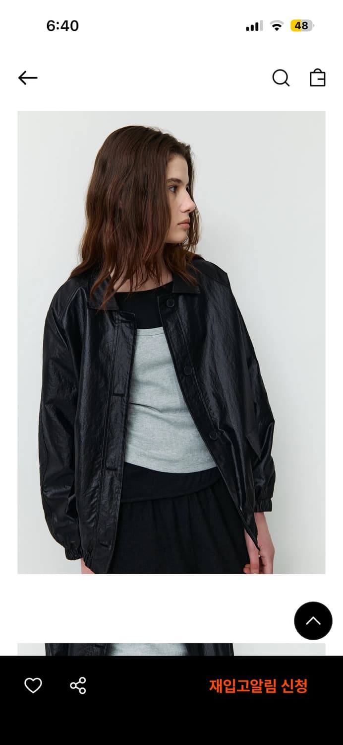 LETTER 레터 데이 코티드 점퍼 상품이미지1