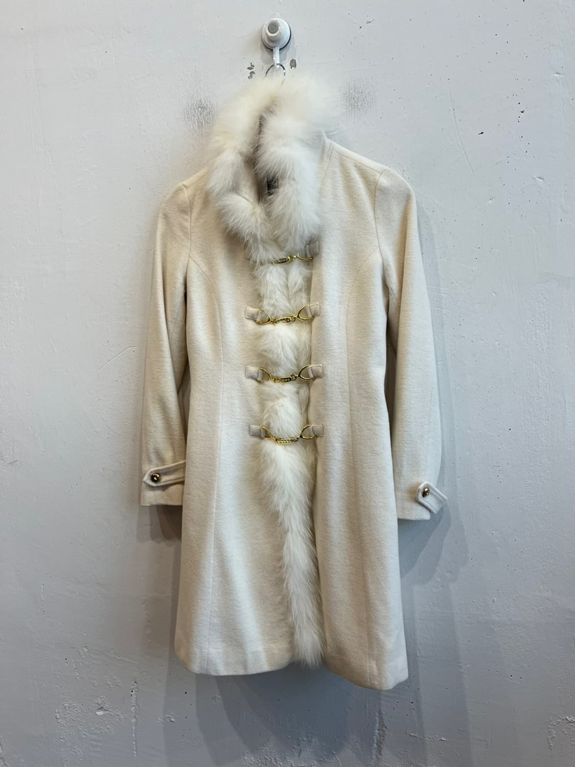 세실맥비 폭스퍼 울 앙고라 갸루 코트  상품이미지1