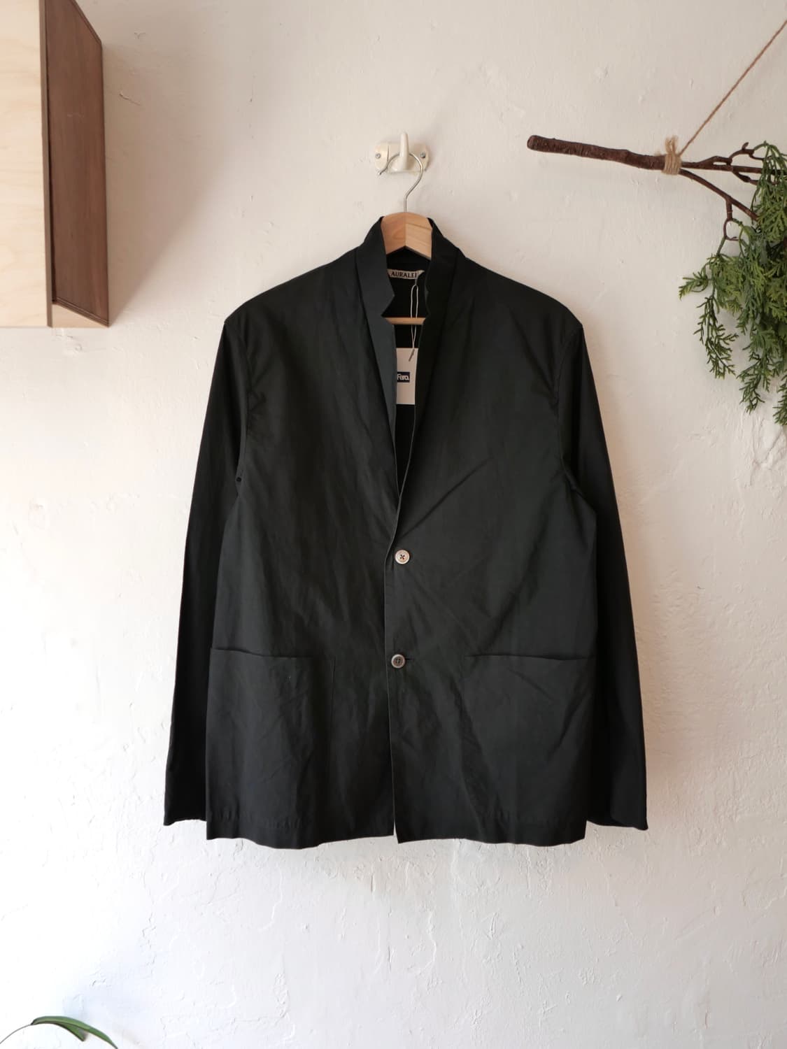 오라리 x 빔즈 핑스 코튼 자켓 상품이미지1