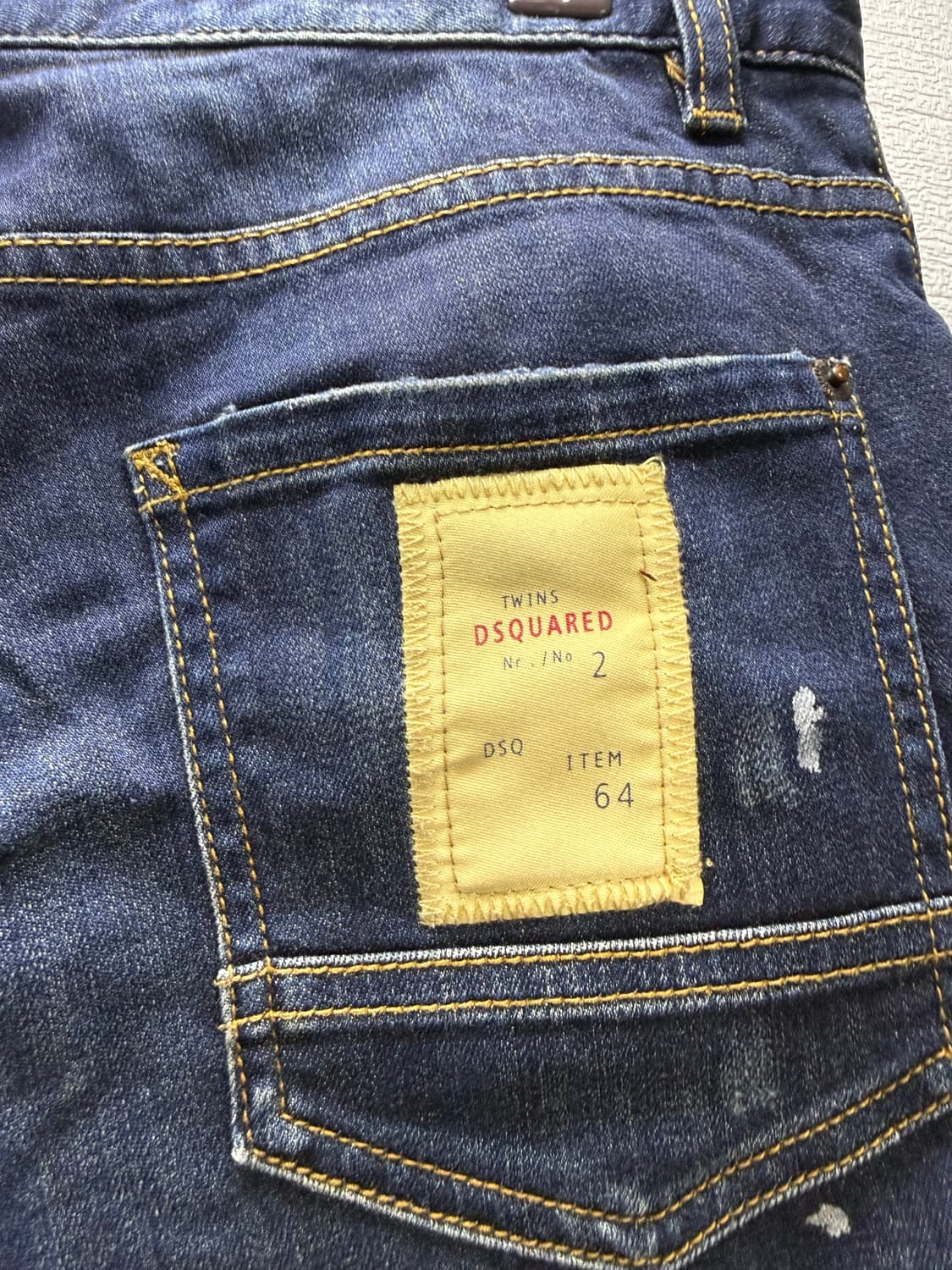 Dsquared2 워싱 데님 청바지 상품이미지3