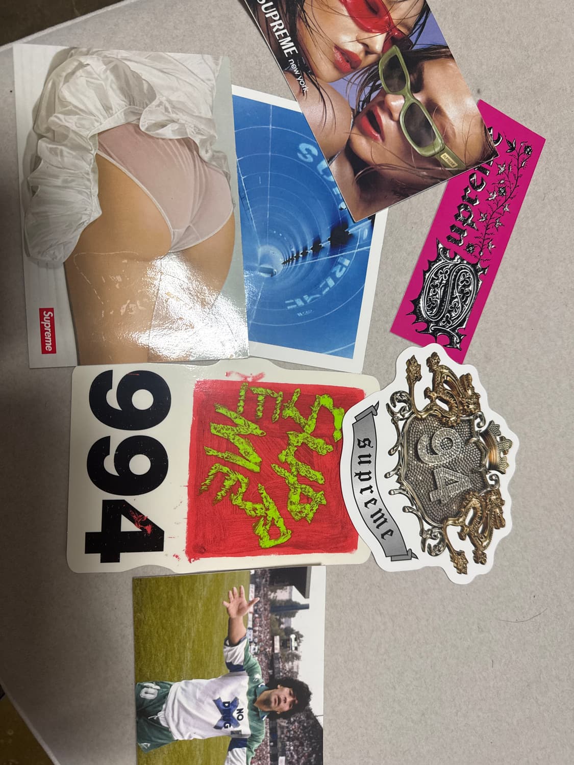 슈프림 및 기타 스티커 상품이미지8