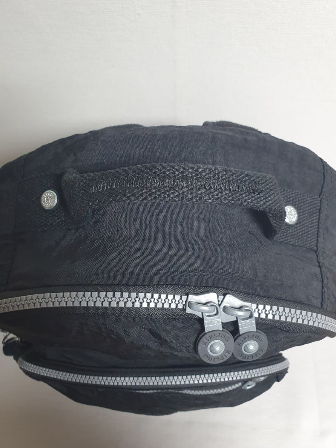 키플링 시티 블랙 백팩 데일리 몽키키링 상품이미지6