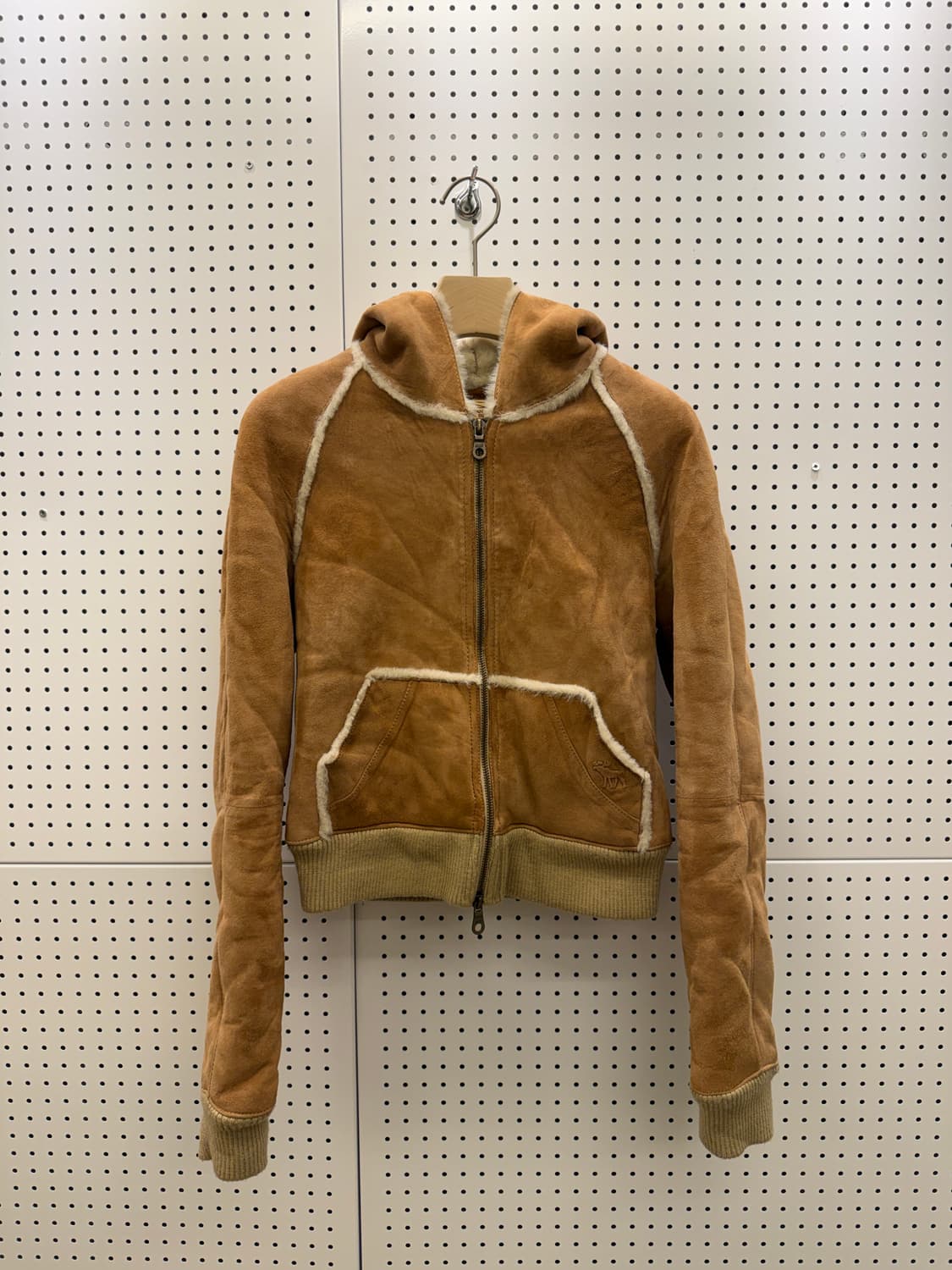 아베크롬비 리얼레더 스웨이드 후드 자켓 U772 상품이미지2