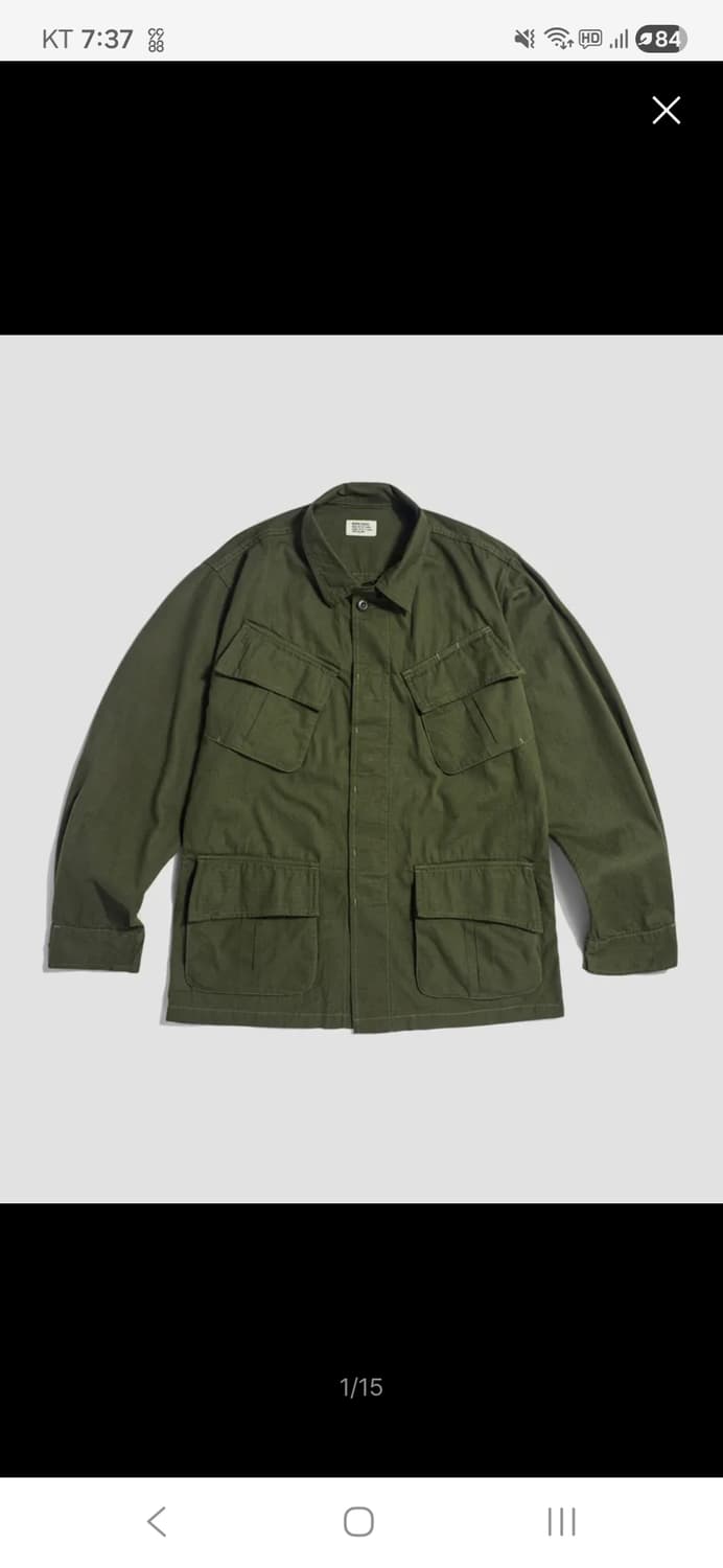 브론슨 정글 퍼티그 자켓(새제품 택포함)　 상품이미지3