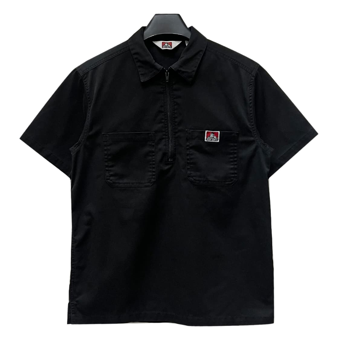 벤데이비스 화이트라벨 하프 집업 반팔 셔츠 L 상품이미지2