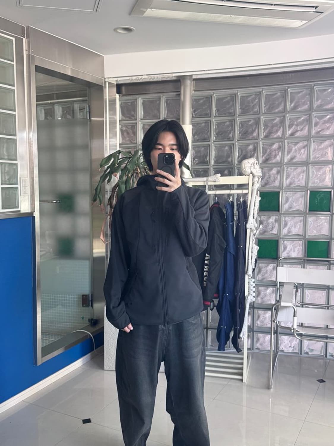 FLEECE HOODIE 드리프트 테크 플리스 후디 FOA406122 상품이미지1