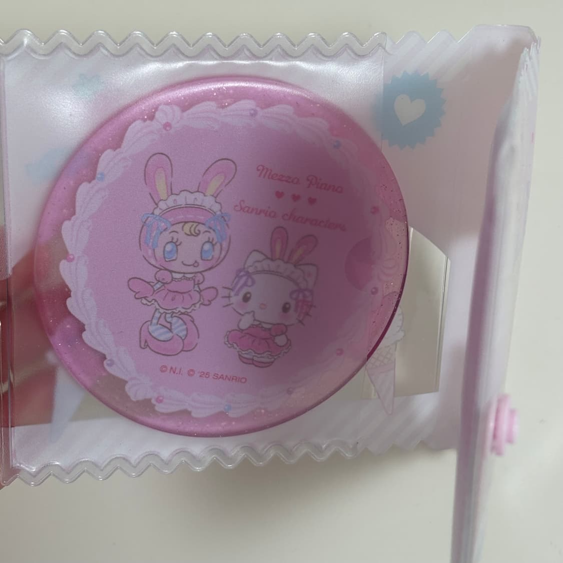 mezzo piano x 산리오 빗&거울 세트  상품이미지4
