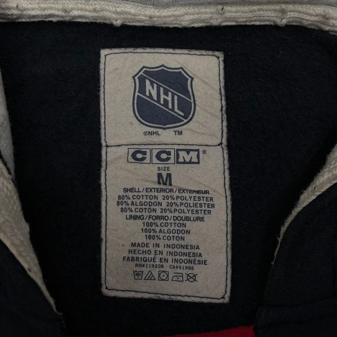 cmm nhl 시카고 블랙호크스 하키 후드티 v1318 상품이미지6