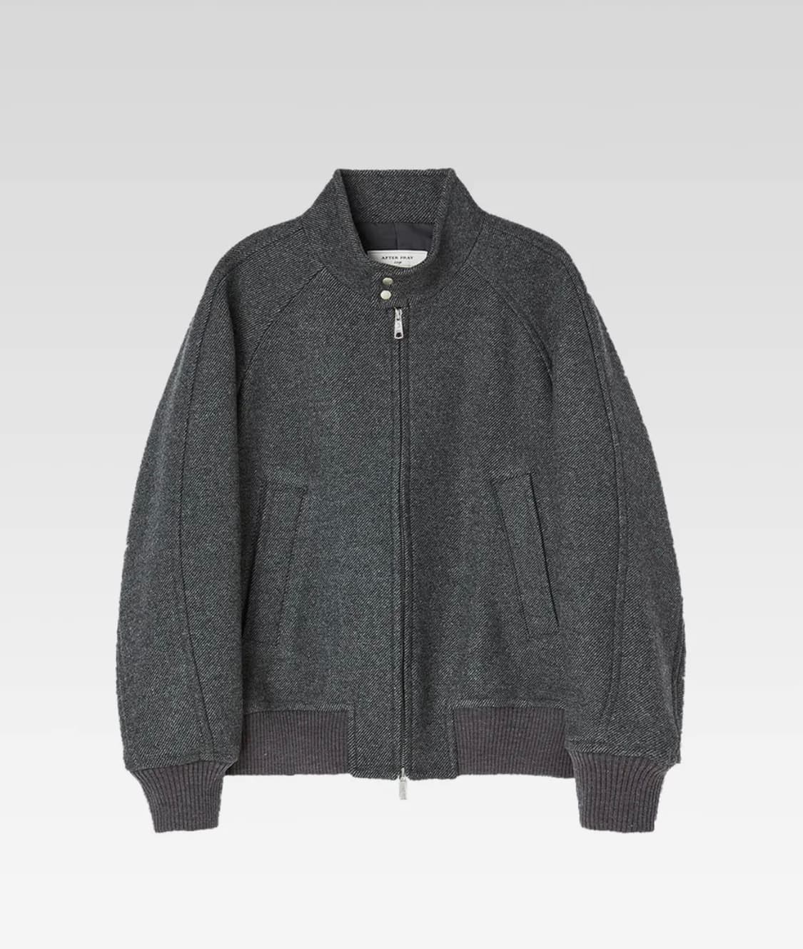 (M) 애프터프레이 리가즈 해링턴 블루종 차콜 상품이미지1