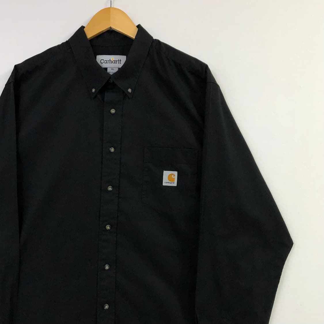 Xxl 칼하트 블랙 워크 셔츠 상품이미지1